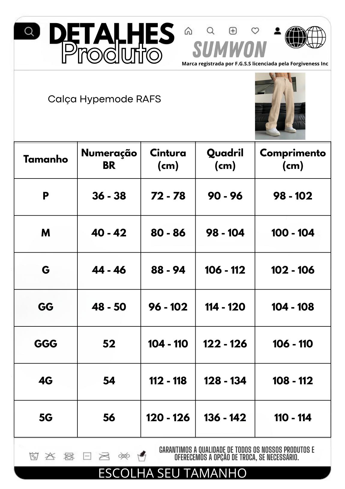 Calça Hypemode RAFS