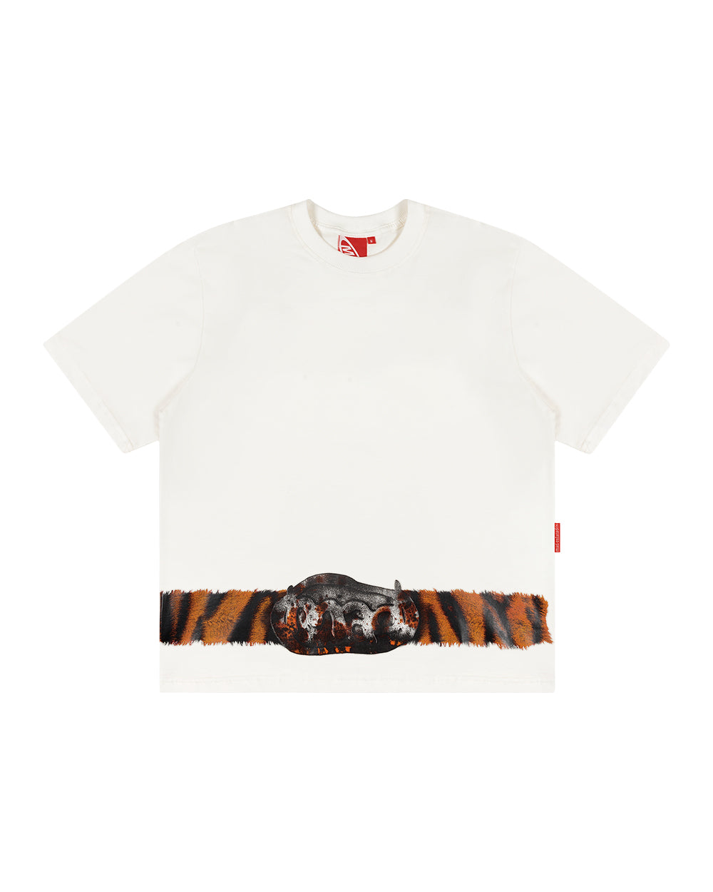 CAMISETA CINTO DE CAÇA OFF WHITE