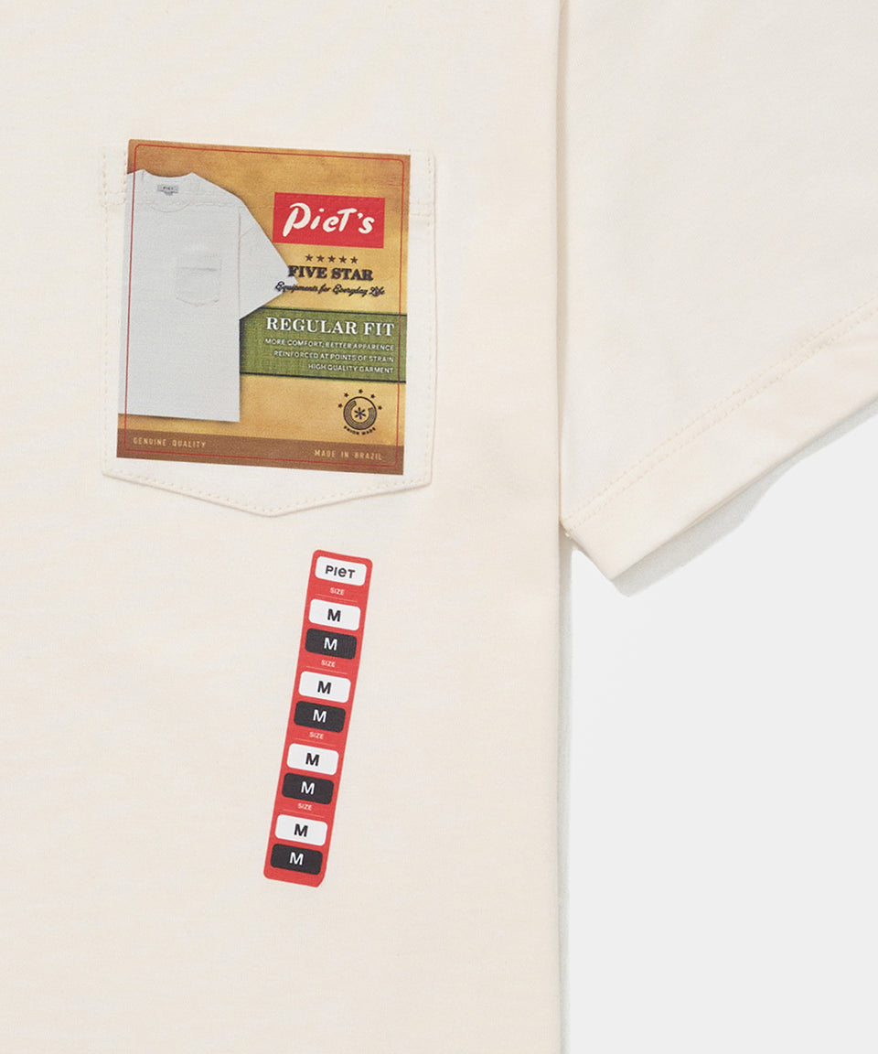 Brand New T-shirt Bone White