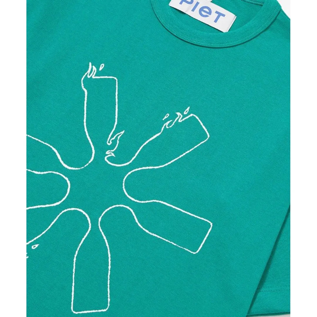 CAMISETA PIET FLAME ICONS TEE