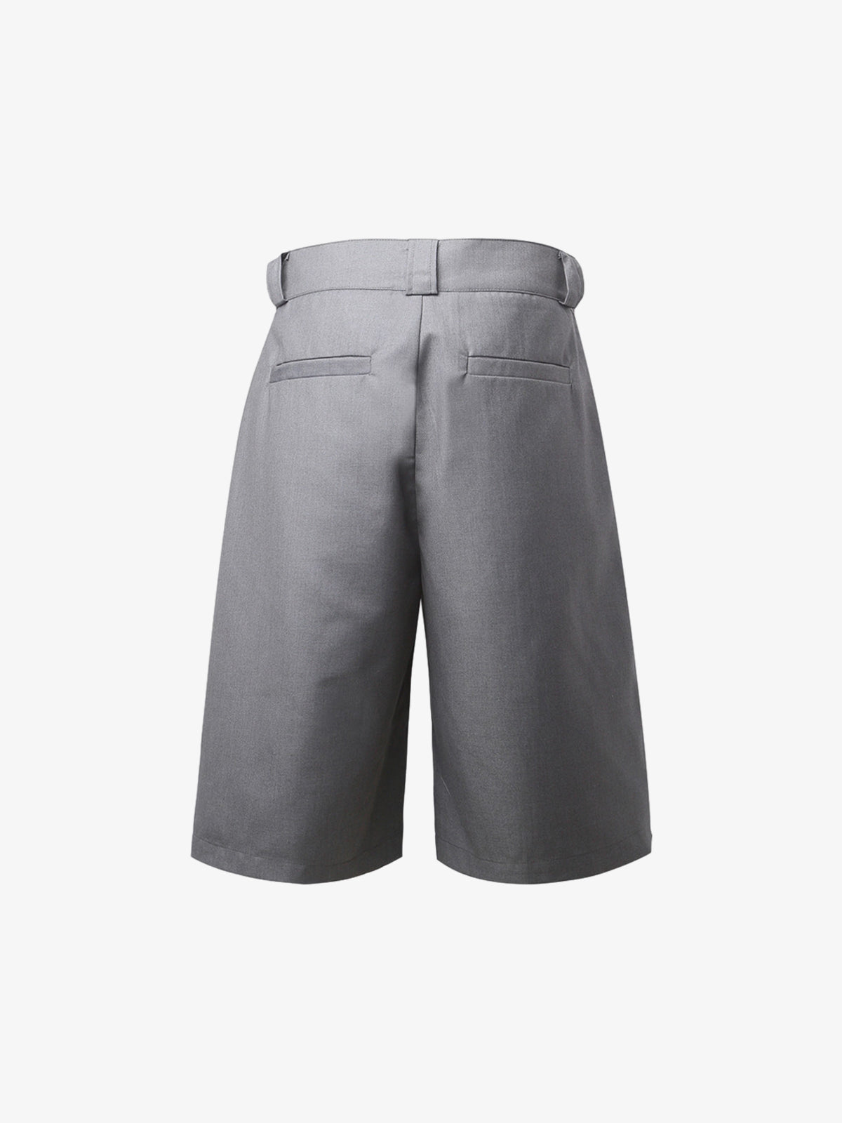 Pleated Design Pendant Decoration Baggy Shorts