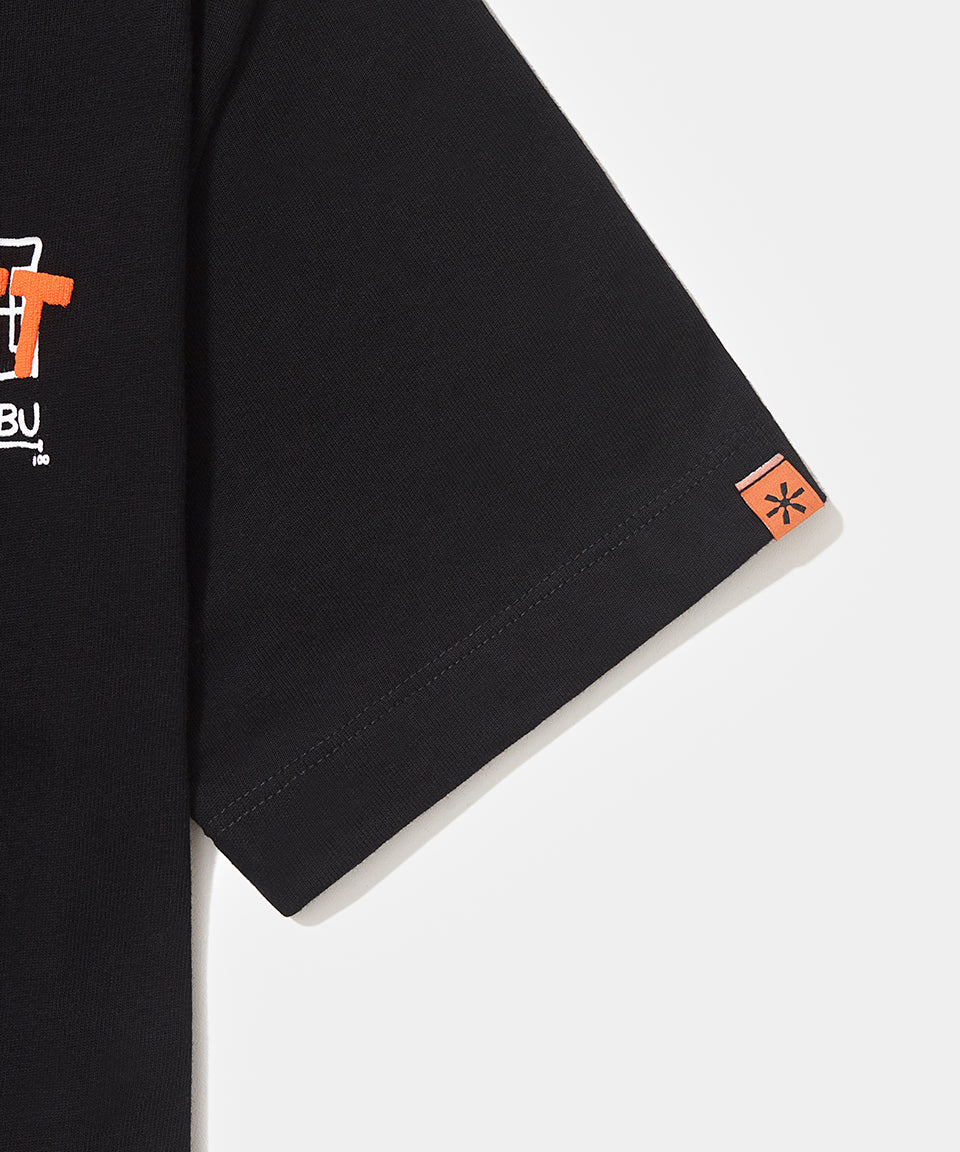 Piet + Pacaembu T-shirt - Black