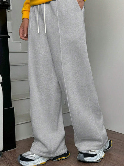 Calça Vintage Oversized Malha Estilo Y2K