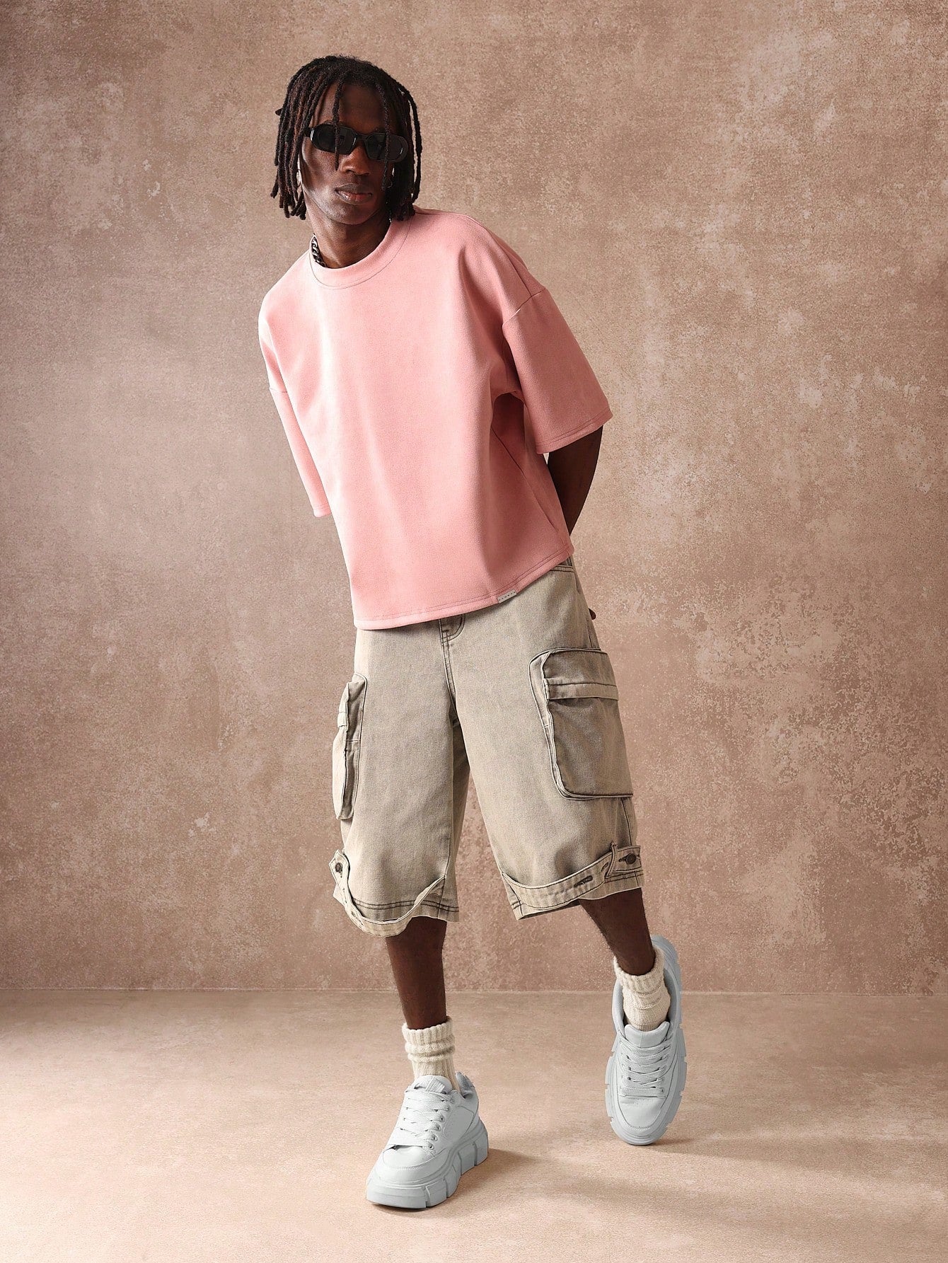 Camiseta Boxy Oversized Veludo