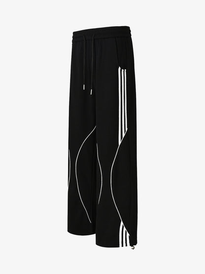 Vintage Drawstring Loose Drape Sweatpants