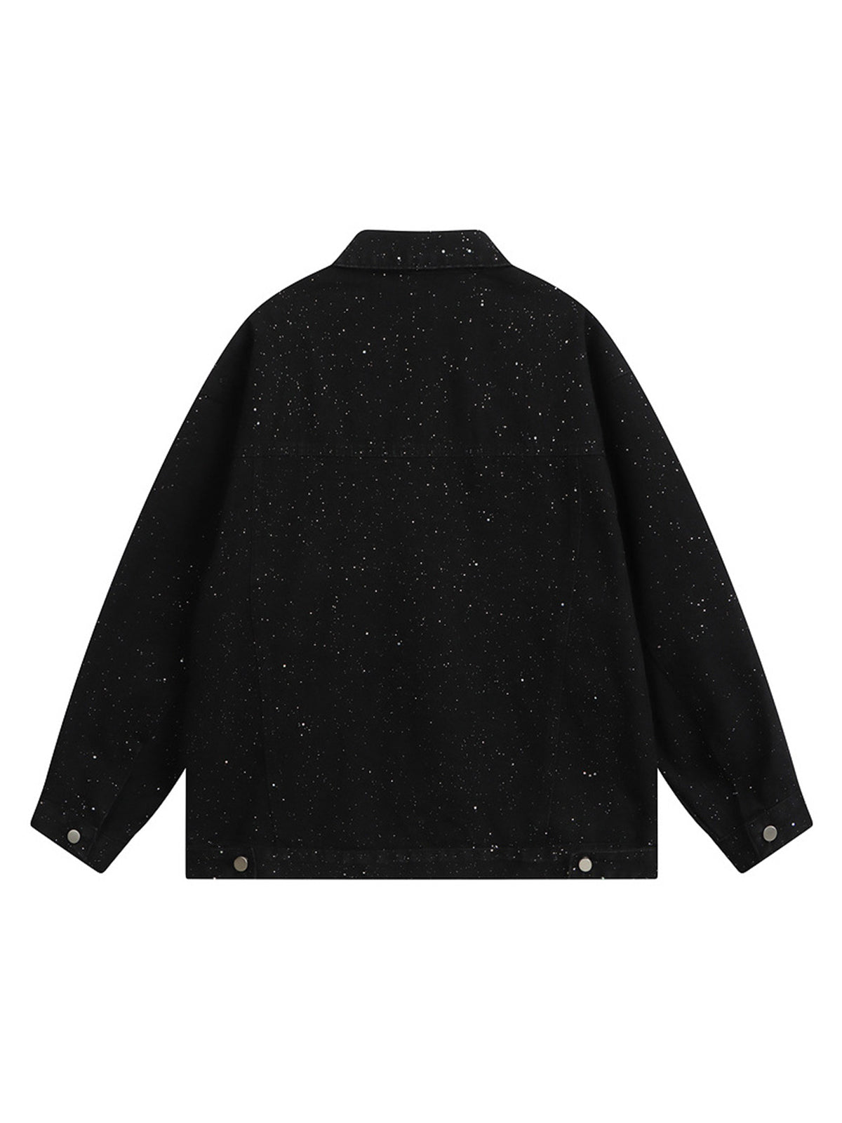 Jaqueta Distressed Sequin galaxy