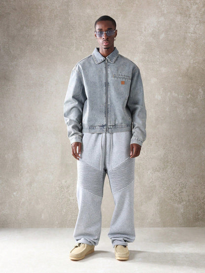 Jaqueta Harrington Denim