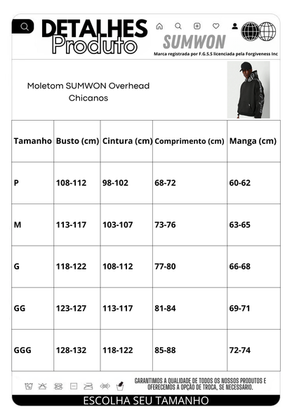 Moletom SMWN Overhead Chicanos
