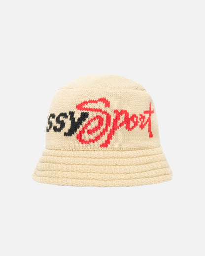 KNIT BUCKET HAT STUSSY SPORT