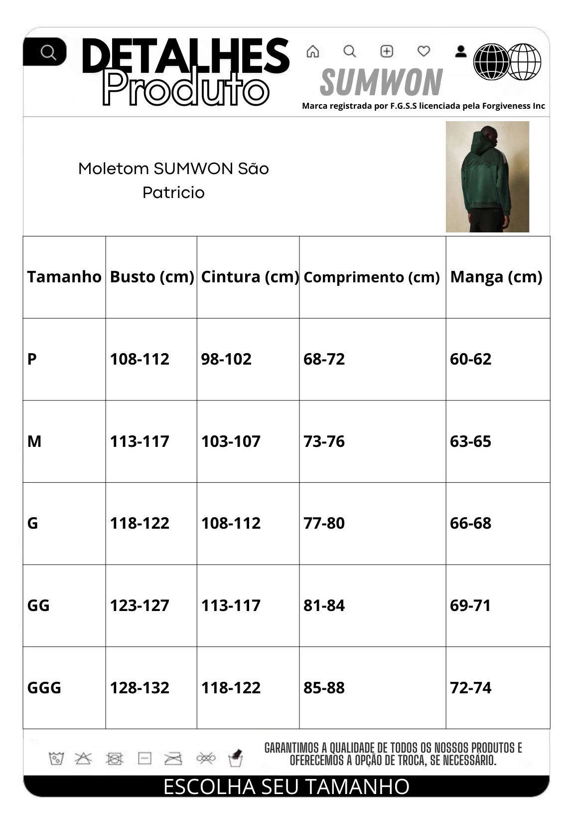 Moletom SMWN São Patricio