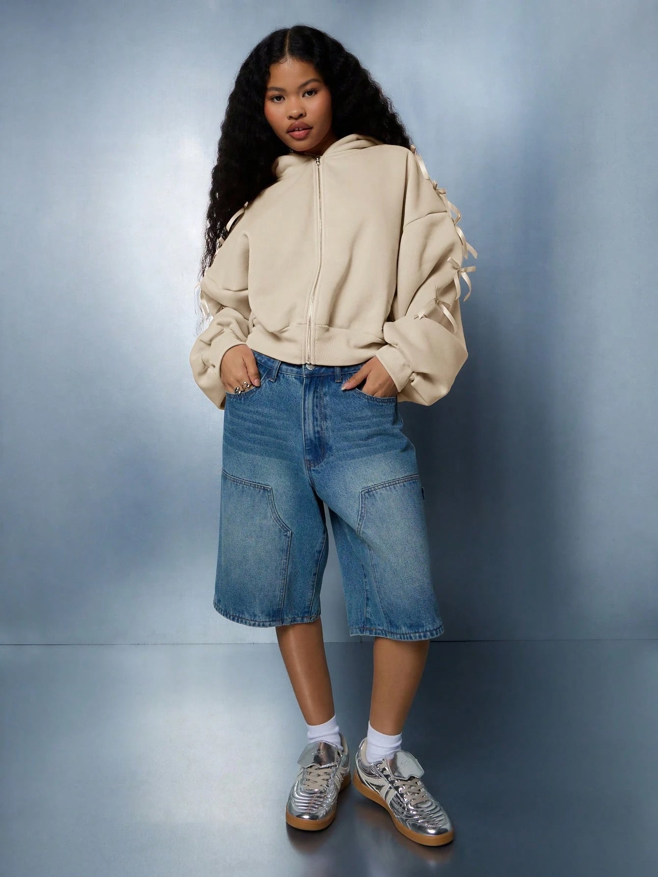 Moletom Oversized Laços