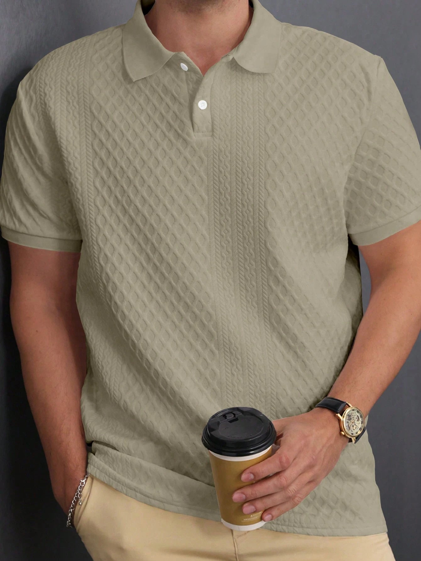 Camisa Homme Polo CasualCool