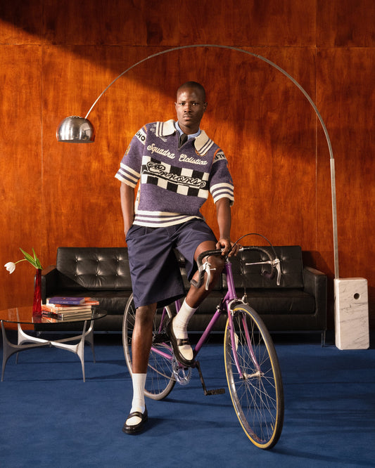 Polo Retrô Squadra Purple