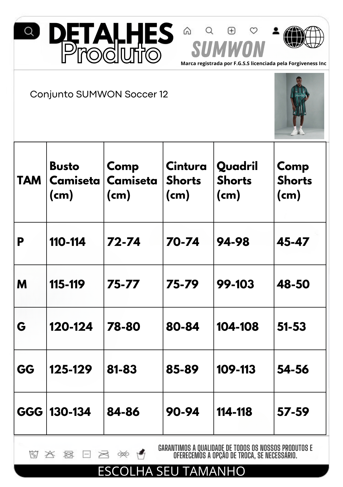 Conjunto SMWN  Soccer 12