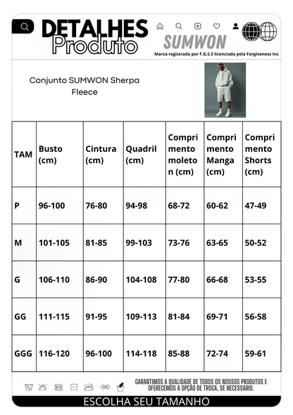 Conjunto Sherpa Fleece