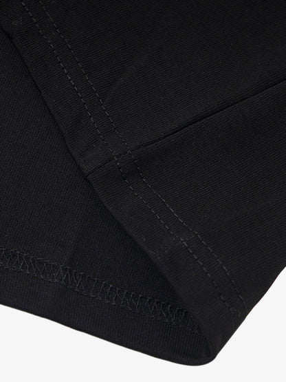 Vintage Patchwork Embroidered Letter T-shirt