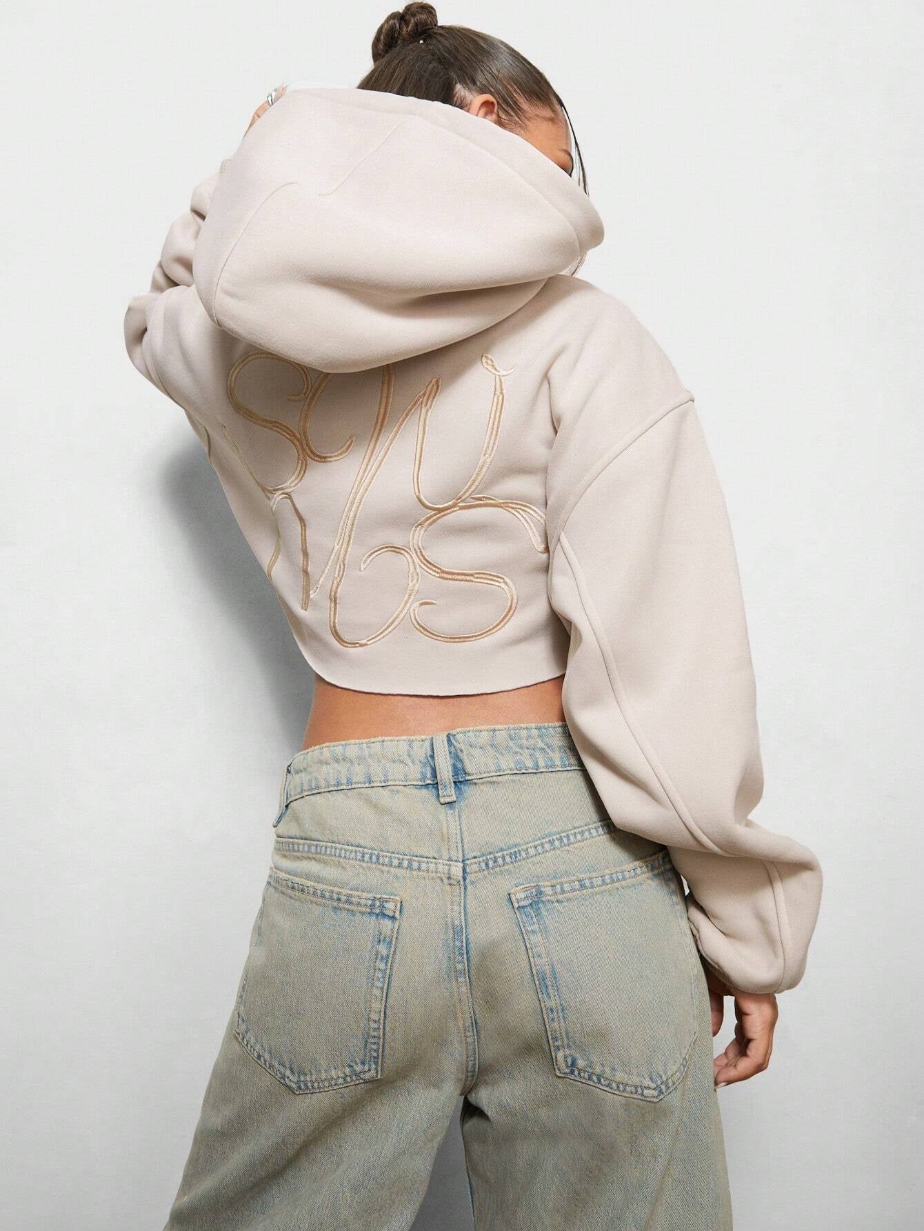 Moletom Oversized Cropped Loungewear