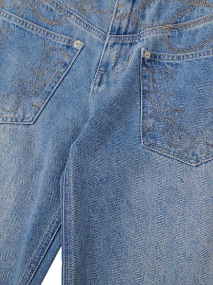 Calça Washed Cleanfit  Barrel Jeans