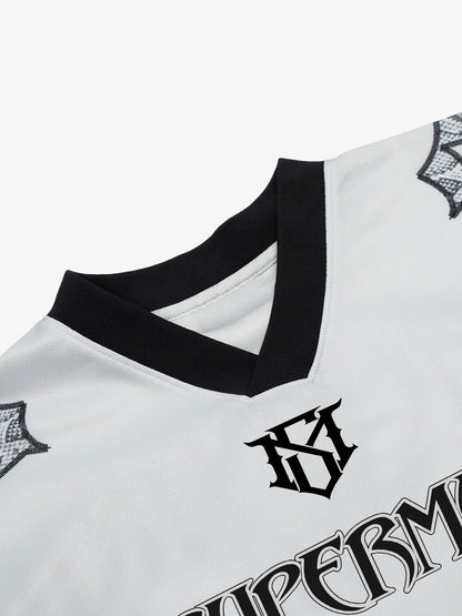 Jersey Style Snake Print T-Shirt - 2418