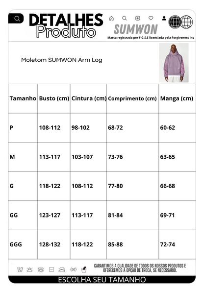 Moletom SMWN Arm Log