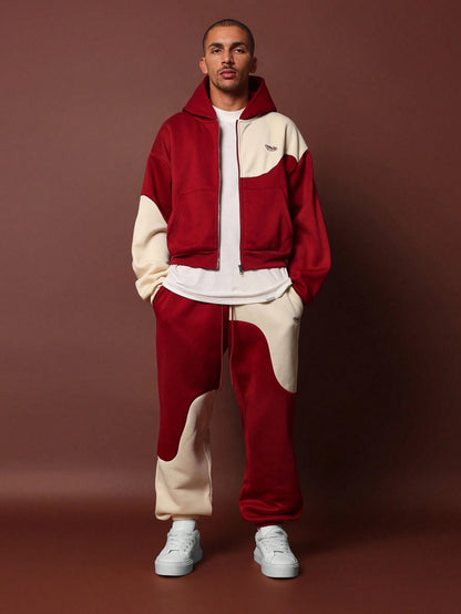 Conjunto Track Red Bordado