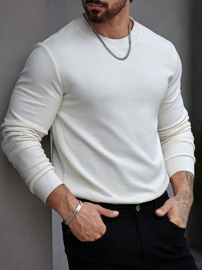 Camiseta CasualCool Luxury Masculina de Manga Longa