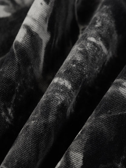 Jaqueta Vintage Letter Embroidered