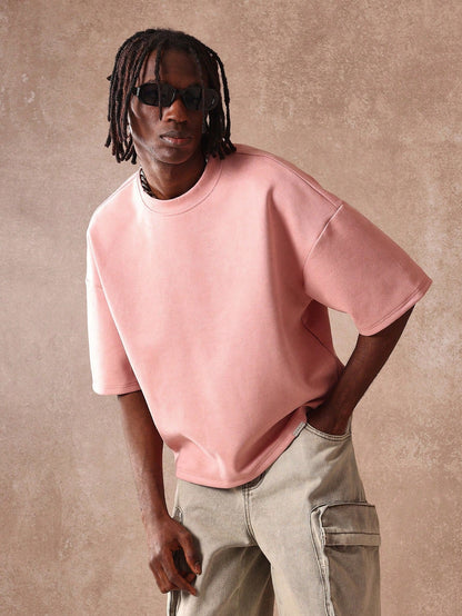 Camiseta Boxy Oversized Veludo