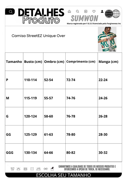 Camisa StreetEZ Unique Over