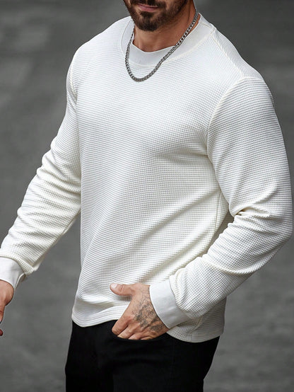 Camiseta CasualCool Luxury Masculina de Manga Longa