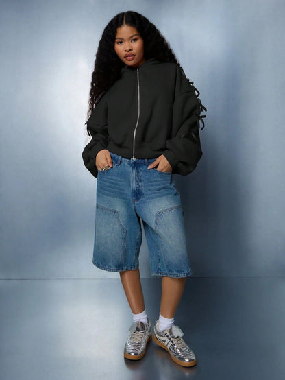 Moletom Oversized Laços