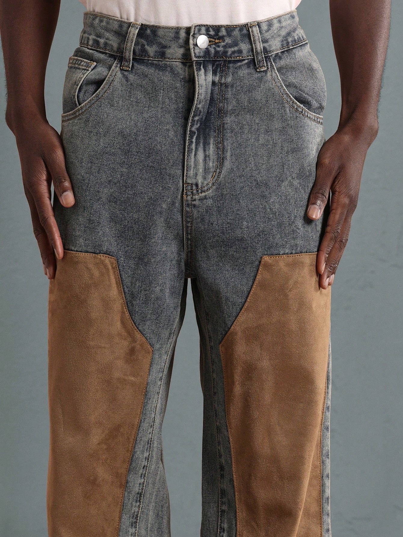 Calça Carpenter Block | Camurça Contrast