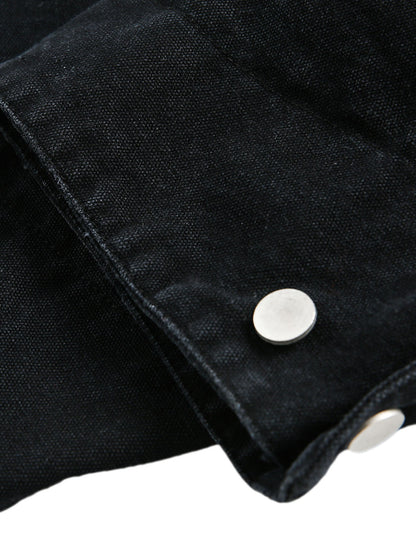 Jaqueta Washed Denim