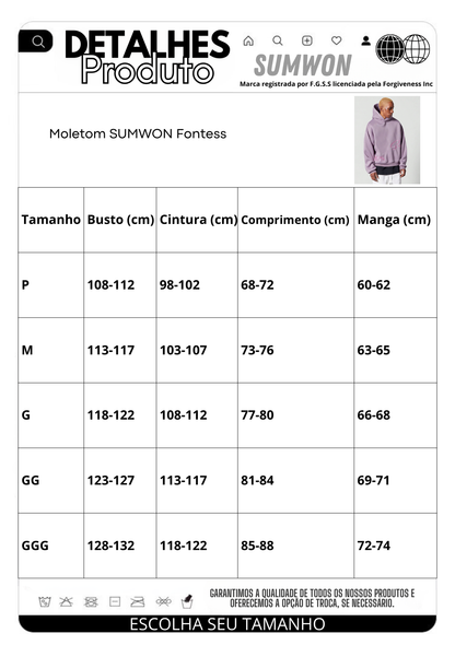 Moletom SMWN Fontess