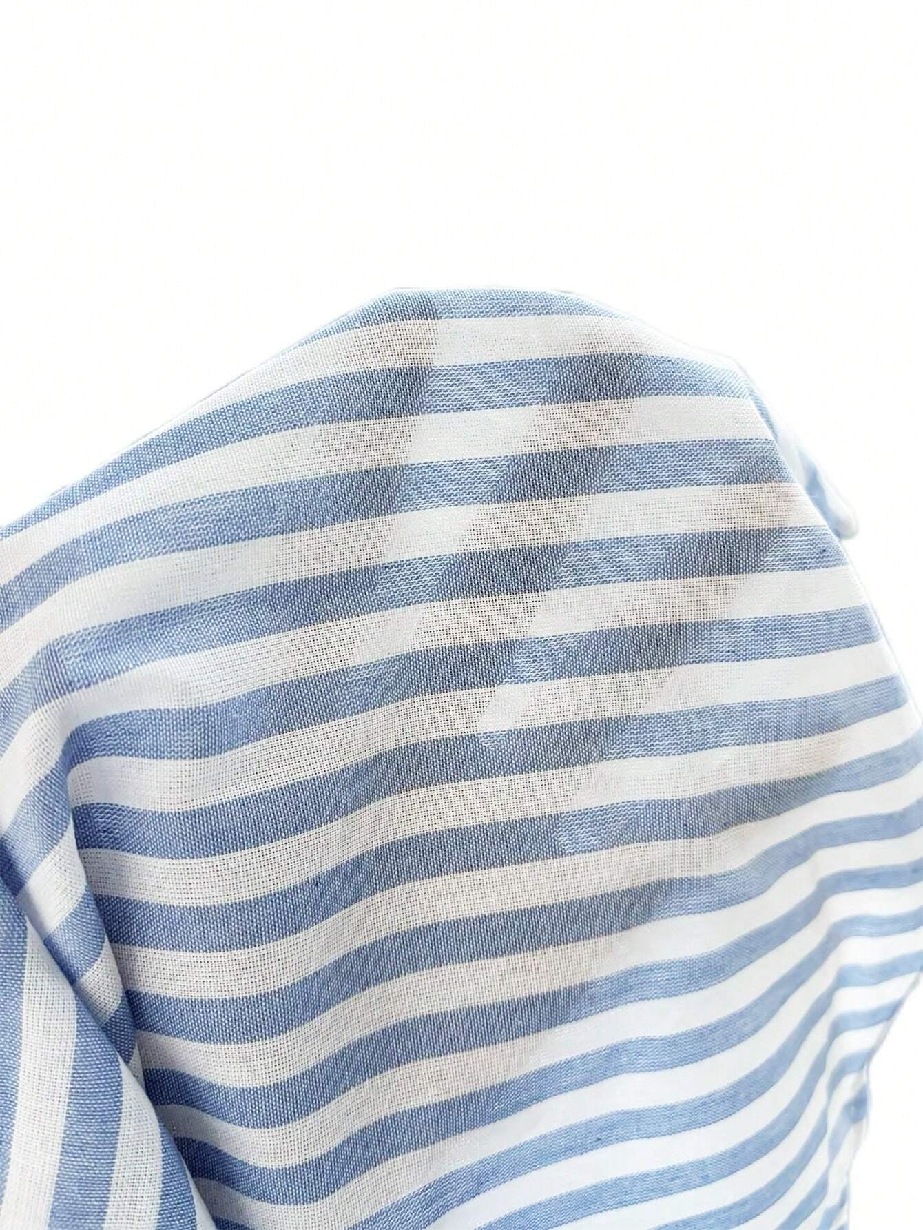 Camisa Joysei Social de Manga Longa Listrada