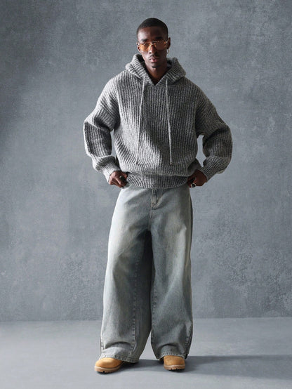 Suéter Capuz Tricotado Greys