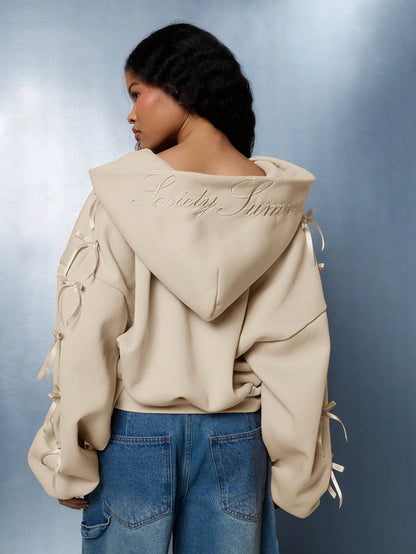 Moletom Oversized Laços