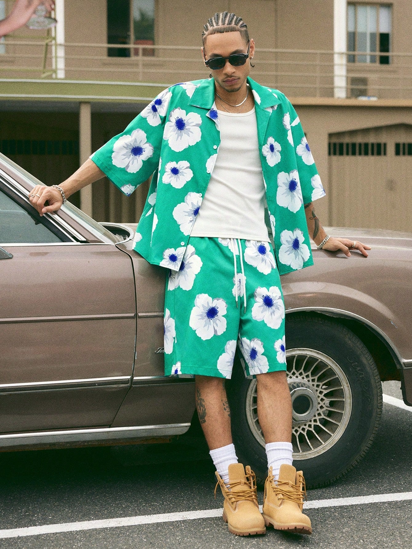 Conjunto StreetEZ Floral Greens