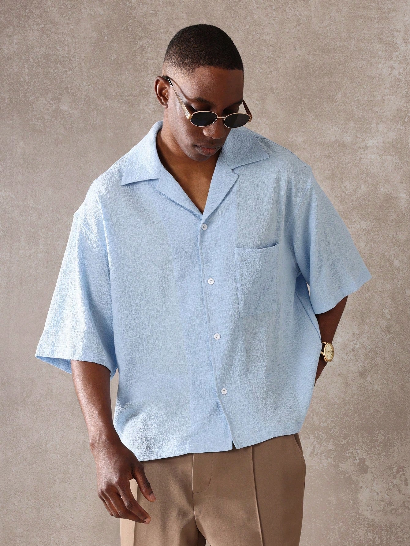 Camisa  Nawaf Blue