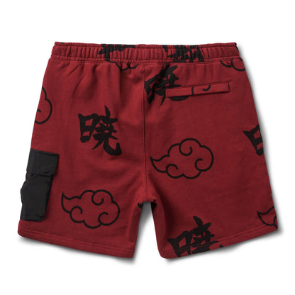 AKATSUKI OVERSIZED FLEECE SHORTS