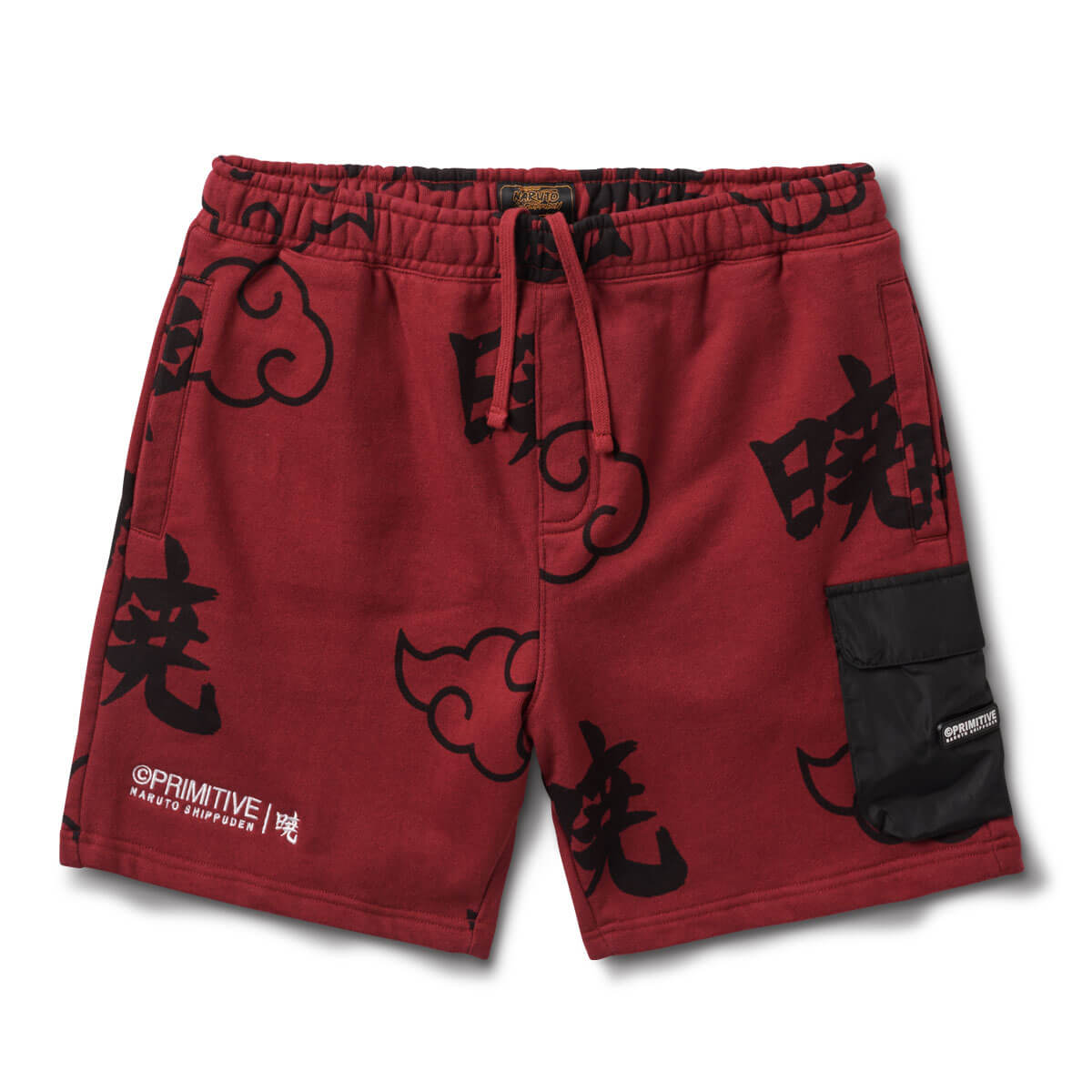 AKATSUKI OVERSIZED FLEECE SHORTS