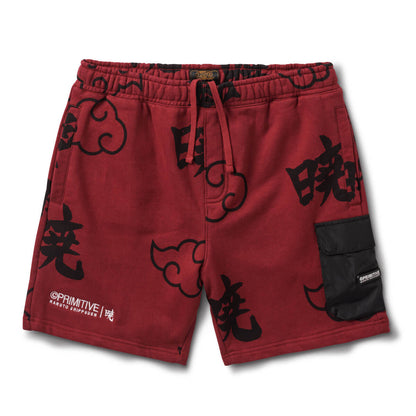 AKATSUKI OVERSIZED FLEECE SHORTS