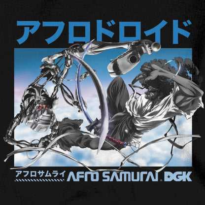 Afro vs. Afro Droid Long Sleeve T-Shirt