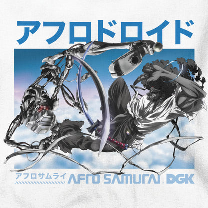 Afro vs. Afro Droid Long Sleeve T-Shirt