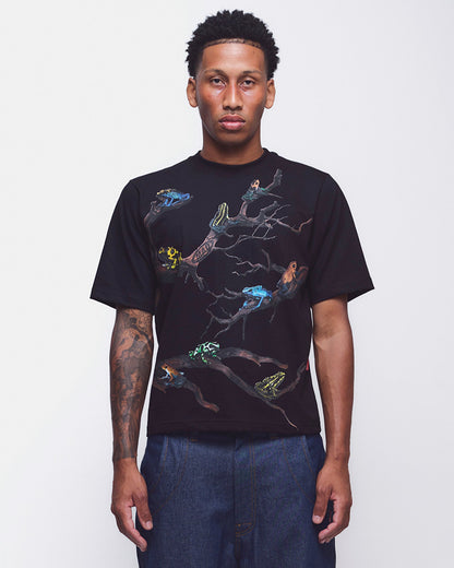 CAMISETA ANFIBIOS PRETA