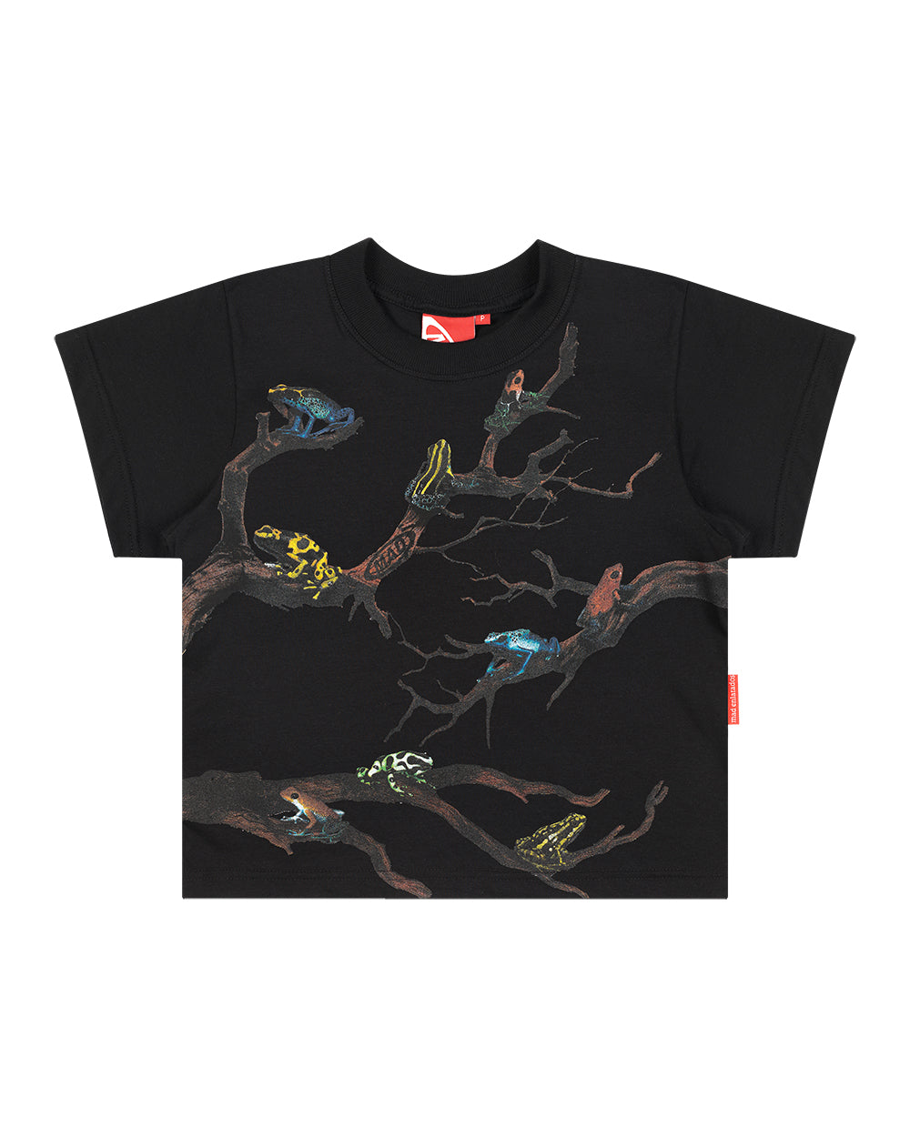 BABY TEE ANFIBIOS PRETA