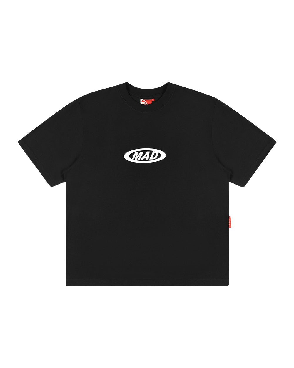 CAMISETA MAD LOGO PRETA