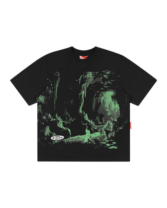 CAMISETA CAVERNA NEANDERTAL PRETA