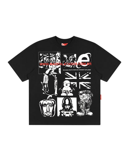 CAMISETA INTERNET PRETA