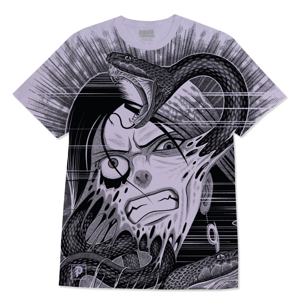 SNAKES BIG PRINT TEE